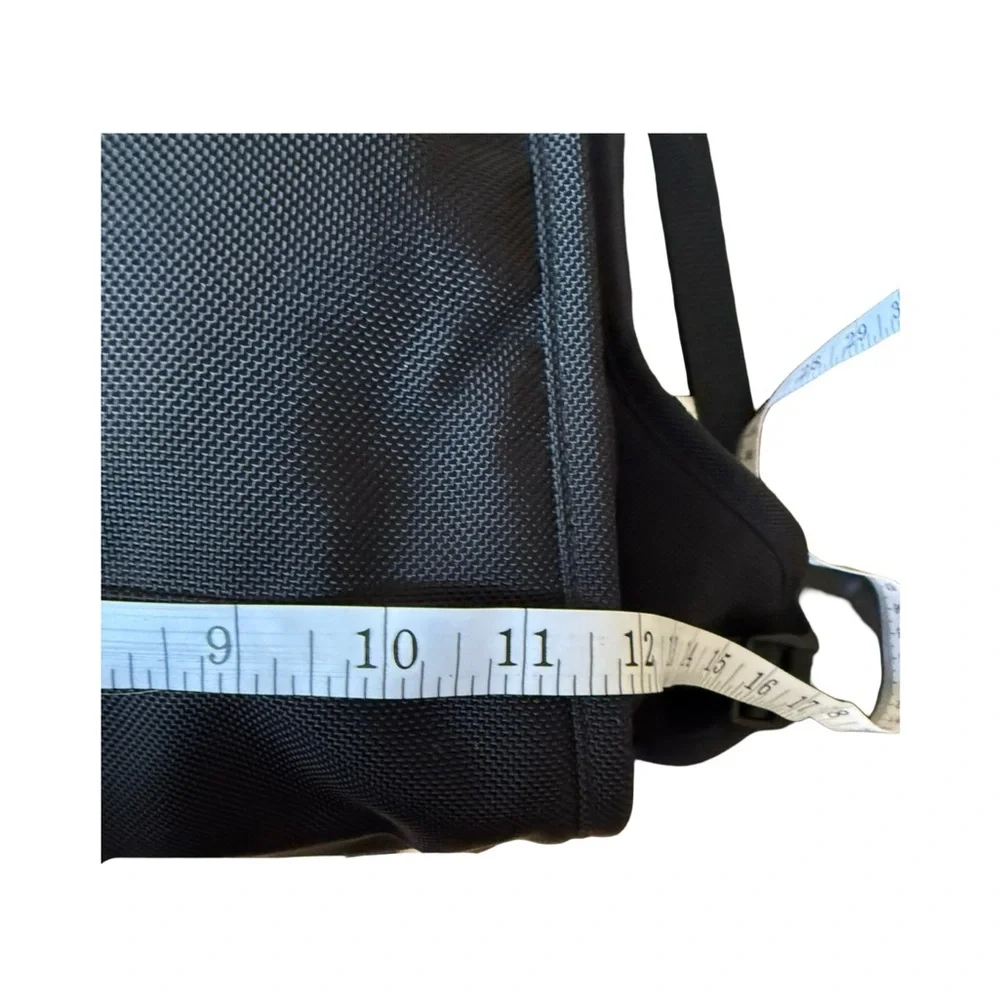 TUMI Black Ballistic Nylon Urban Bodypack / Backpack. Style # 2680D3 - Picture 9 of 11